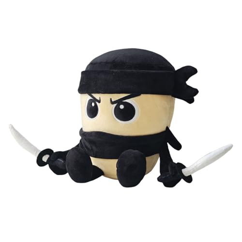 Tung Tung Tung Sahur Plush and Italian Brainrot Tralalero Tralala, Stuffed Figure Pillow for Room Decor for Game Fans ? (j)
