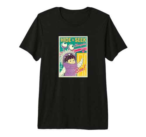 Monsters Inc Boo Premium T-Shirt coton pour adulte Pixar vintage