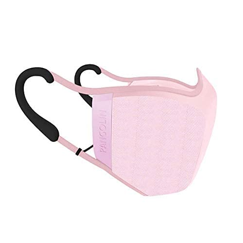 Pangolin Luftmaske without Valves Cotton Face Mask - Unisex Durable & Comfortable Protective Layers Mask with Adjustable Earloop - Reusable, Breathable & Washable Face Mask - (Pink & Pink, Large) (B08T85VFJP) Amazon Price History, Amazon Price Tracker