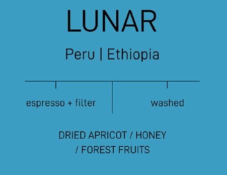 Antsti Fuel Lunar Blend Café en Grano, Tostado Medio, 1 lb miniatura 3
