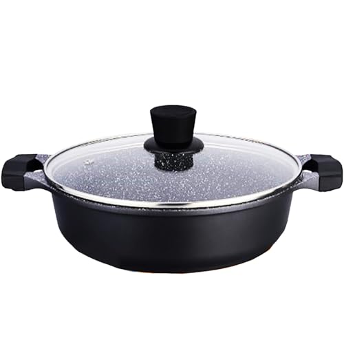NTI 24Cm Master Cook Diecast Low Shallow Casserole Induction Base Non-Stick Pot with Glass Lid | Ceramic Coating | Professional Or Home Kitchen | Cookware | Kitchenware | Chef | UK Free P&P NTI 24Cm Master Cook Diecast Low Shallow Casserole Induction Base Non-Stick Pot with Glass Lid | Ceramic Coating | Professional Or Home Kitchen | Cookware | Kitchenware | Chef | UK Free P&P