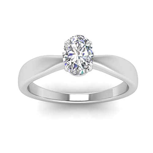 Ornement de Tenue de fête Bague Argent Pierre Ovale pour Vos Soirées