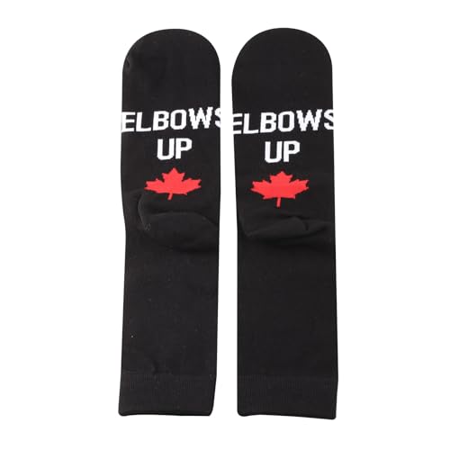 Chaussettes drapeau canadien coton doux anti-transpiration - 3