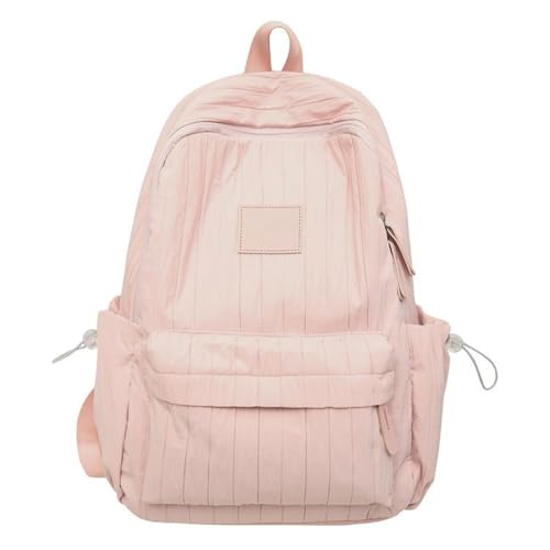 Mochila de gran capacidad ligera estética bolsa de viaje casual para adolescentes