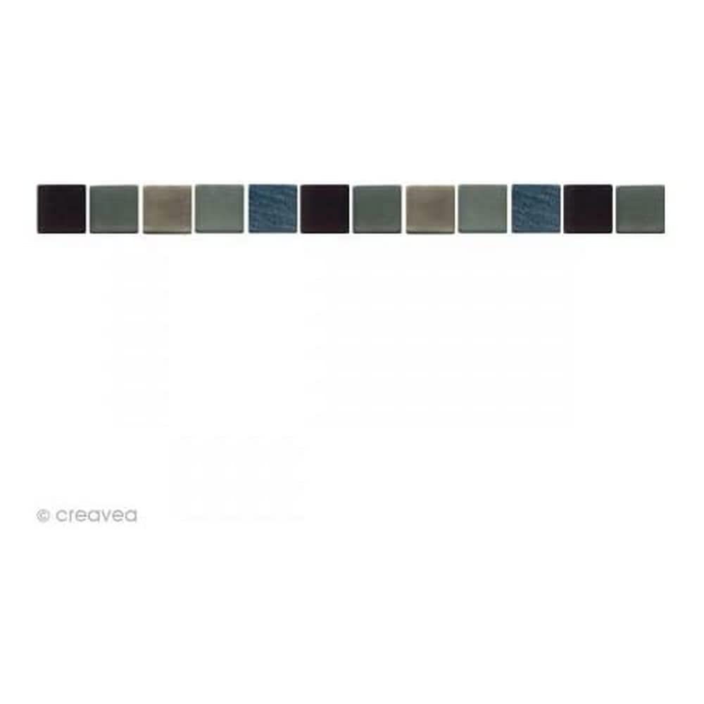 Artemio UBN02 Mosaic, Resin, Silver, 12 x 4 x 10 cm