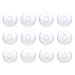 Signature Lacrosse Ball Set - Massage Balls, Myofascial Release Tools, Back Roller, Muscle Knot Remover, Firm Rubber -Scientifically Designed for Durability - 12 White Lacrosse Balls