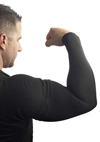 Tatjacket Tattoo Cover Up Concealer Sleeve, Full Arm coverage, UPF 50 Protection, Slip Free, for Men & Women (Unisex), 2 Pack