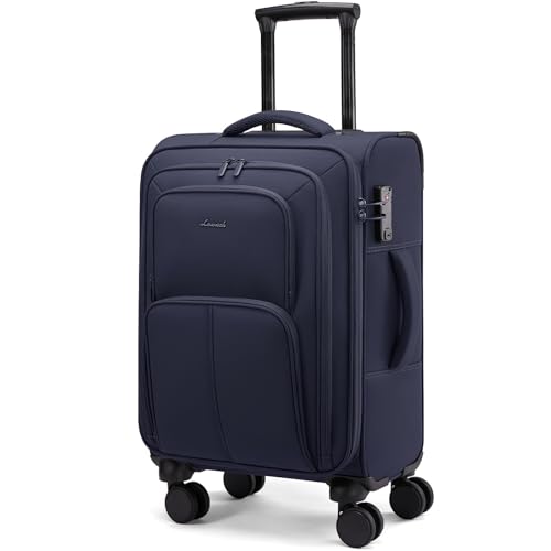 LOVEVOOK Carry On Luggage 22x14x9 Airline Approved, 22 Inch