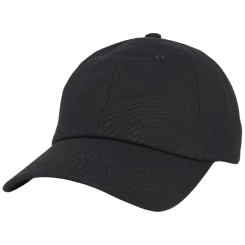 E BY ELIDAN Dad Hat Low Profile Cotton Baseball Cap Black