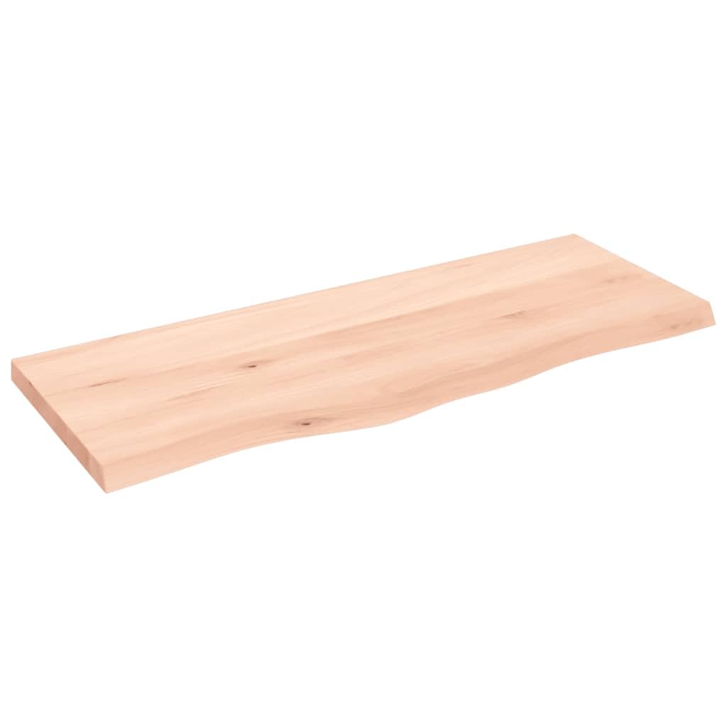 YUANCHUTOP Floating Shelves for Wall, Wood Bathroom Shelves Wall Mounted for Kitchen, Bedroom, 100x40cm Hanging Shelf Unit with Live Edge for Wall Home Decor Living Room