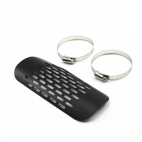 Protector térmico universal para tubo de escape de acero resistente 2