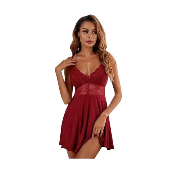BKEPDY Camisón satén para Mujer Camisón Seda Corto Verano Sexy Sin Mangas Cuello V Pijama Ropa de Dormir para Novia y Mujer