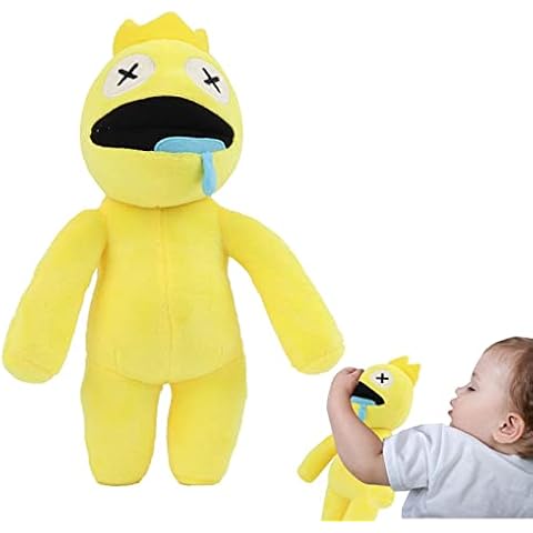 Baogao Rainbow Friends Night Plush Doll,Rainbow Friends Plush Chapter 2,11.81in/7.87in Cute Rainbow Friends Wiki Horror Game Stuffed Dolls,Kids Party Favors Gifts For Halloween Thanksgiving Christmas Cover