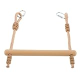 UKCOCO Columpio Infantil de Plástico con Anillas y Correas Ajustables para Desarrollo de y Coordinación Juego Colgante para Interior y Exterior Accesorios para Columpios Equipo de