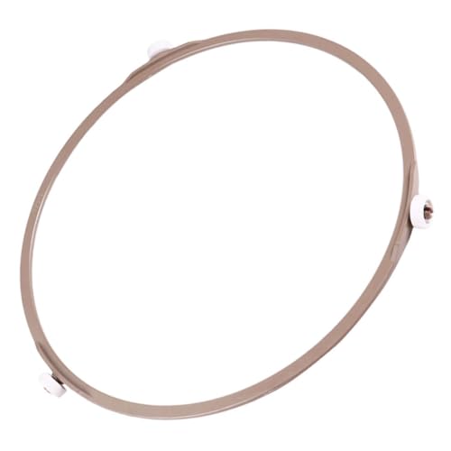 Uonlytech Soporte para Plato Giratorio Microondas Anillo Rodante Resistente de Repuesto para Bandeja de Vidrio Soporte Estable para Rotación Uniforme Accesorio de Microondas Duradero