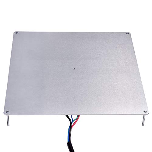 Druckerteile 3D-Drucker Teile Heißbett 220x220mm Glasplatte Bulid Surface Sticker Kompatibel MK2B MK3 Beheiztes Bett RepRap Ender-3 Thermistor Ersatzteile (Größe : Glas 310x310mm)