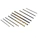 50pcs Coated HSS High Speed Steel Drill Bit Set for Metal Wood Plastic, 1.0/1.5/2.0/2.5/3.0mm Precision Twist Drill Bits, Industrial Grade Tool Kit