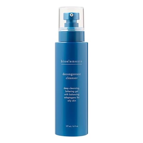 Bioelements Decongestant Cleanser - 6 fl oz - Lathering Gel Cleanser for Oily Skin - Vegan, Gluten Free Cover