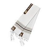 Kfwfuaee Stickereien Juden Gebete Schalschalel Tallit Mit Alten Symbolen Und Zitzit Rande Für Die Anbetung Und Segen Der Menschen Traditionelle Jüdische Gebete Schal