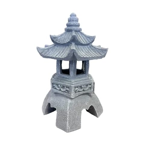 HH Home Hut Solar Pagoda Lantern Garden Statue Cover