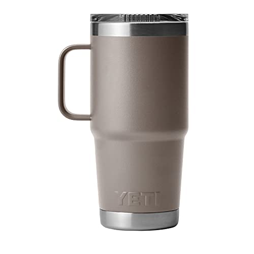 Image of YETI Rambler 20 oz Travel Mug, Stainless Steel, Vacuum Insulated with Stronghold Lid
