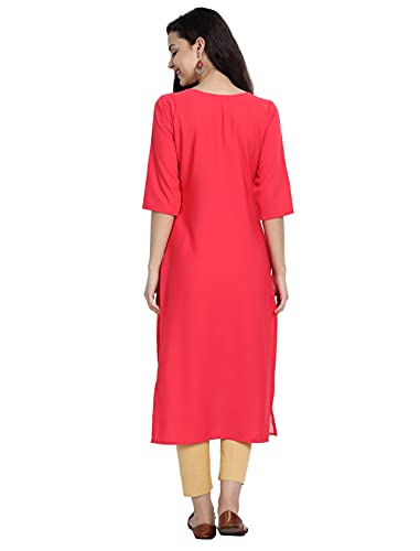 Image of Women's Crepe Regular Kurta