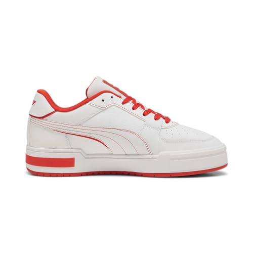PUMA Men's Formula 1 CA Pro Shoes, White-Pop Red, 114