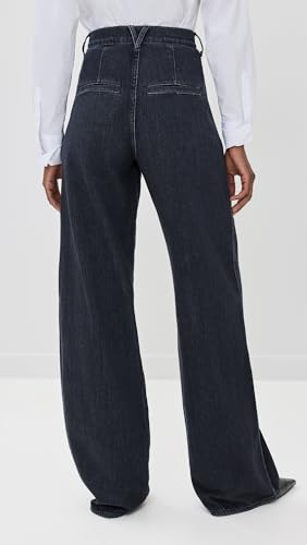 Veronica Beard Jean Women's Mia Pleated Wide Leg Jeans3
