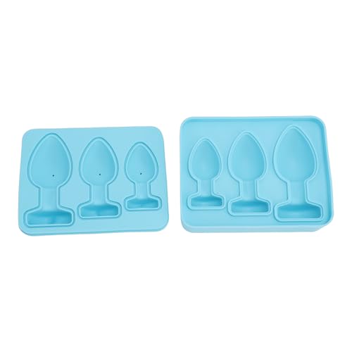 Molde para cubos de hielo de silicona con tapa miniatura 4