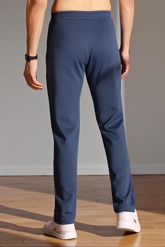 Image of Men's Regular Fit Track Pants with Zipper Pocket||Track Pants for Men