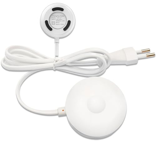 Image of 2 Pin 240V Model 3768 Replacement Charger Base Compatible with Braun Oral B iO Series 7 Series 8 Series 9 Electric Toothbrush, Magnetic Travel Charging Base - Travel Friendly