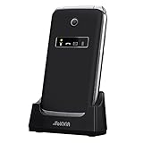 internet para mayores Pantalla extra grande - La T288 celular senior tiene una brillante gran pantalla de 2,8 pulgadas con mayores fuentes e iconos. Las 4 luces LED son para la luz del flash, que recuerdan las llamadas perdidas, los mensajes no leídos y el estado de la batería. El tamaño de fuente es ajustable para pequeño, mediano y grande. El T288 tiene teclas de navegación de 4 direcciones integradas para facilitar la navegación.