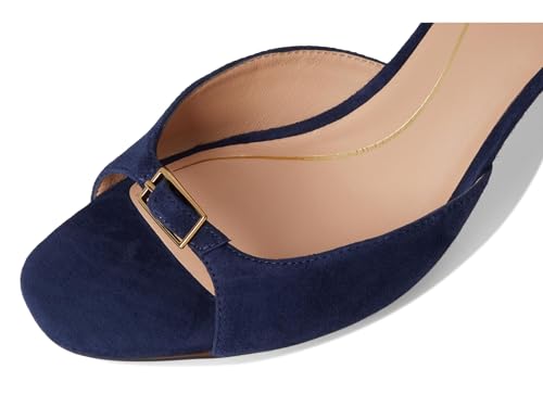 Cole Haan Cole Haan, Women's, Annalise Buckle Sandals, Midnight Moon Suede, 6, Medium