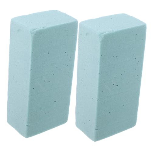 FUNOMOCYA 2pcs Green f Floral Foam Bricks Versatile Flower Arrangement Foam Wet and Dry Blocks for Artificial Fresh Flowers