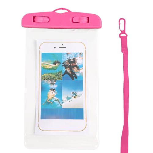 Genérico Impermeable De Teléfono - Soporte Transparente para Pantalla Táctil | para Natación | para Natación Ciclismo Kayak Vacaciones Acampada Buceo Viaje