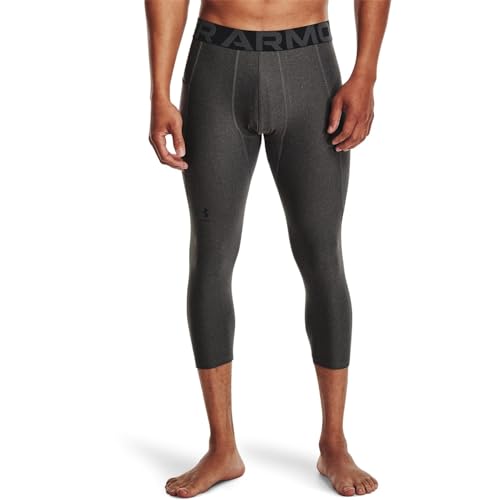 Under Armour HeatGear Armour 3/4 collant de sport homme noir pour entraînement intensif