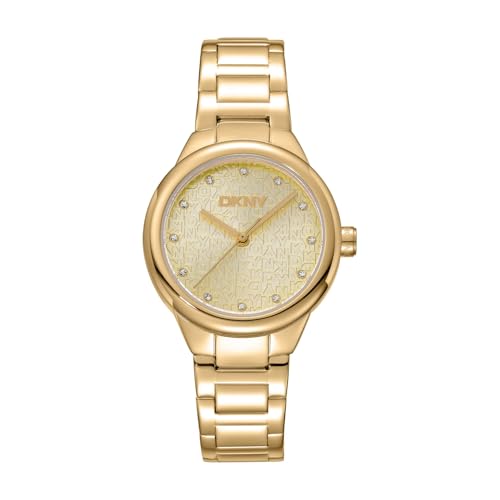 Montre à quartz DKNY Everyday étanche 5 ATM pour femme avec bracelet élégant