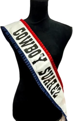 Custom Cowboy Carter Sash with Red White and Blue 4th of July Patriotic Decoration Personalized Blank DIY Sash Belt for Concert Birthday Pageant Party Accessories