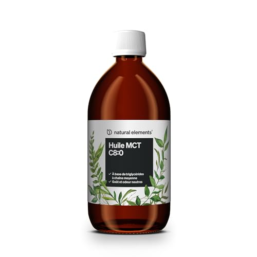 Huile MCT C8 100% coco pour retrouver vitalité et concentration sans fatigue