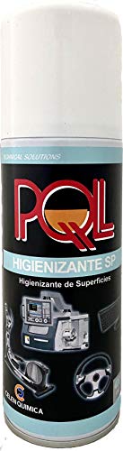 PQL HIGIENIZANTE DE SUPERFICIES EN SPRAY - Higienizante de alto rendimiento en base alcohólica. Su fórmula elimina bacterias, virus y microorganismos que puedan estar presentes en las superficies Cover