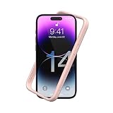 Picture of RhinoShield Bumper Case Compatible with [iPhone 14 Pro] | CrashGuard NX - Shock Absorbent Slim Design Protective Cover 3.5M / 11ft Drop Protection - Blush Pink