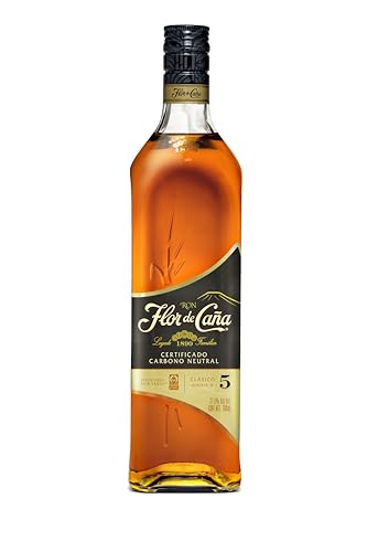 Ron Flor de Caña 5 años, 1 botella 70 cl