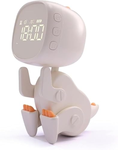 Blazez �q���p �ڊo�܂����v ���� �f�U�C�� ���� �����ڊo�܂����v USB�[�d�� �R�[�h���X �f�W�^���\�� �����\ �A���r�G���g�Ɩ� 6��ޒ��M�� �Q�� ���� �q������ �a�����v���[���g ���� �M�t�g (�z���C�g) [���s�A���i]