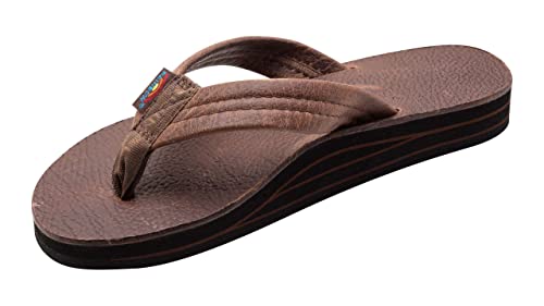 Image of Rainbow Sandals Ladies Luxury Leather - Double Layer Arch Support with 1 inch Strap