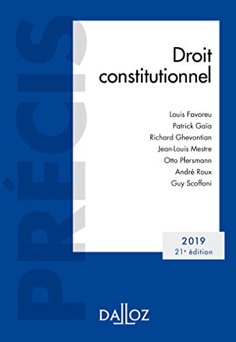 Télécharger Droit constitutionnel 2019: Édition 2019 Gratuit