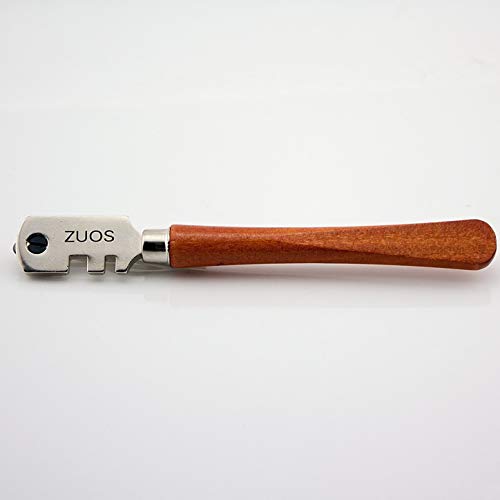 ZUOS Glass Cutter Tool (6 Way Cutting Wheel)-Perfect for Cutting & Scoring Glass