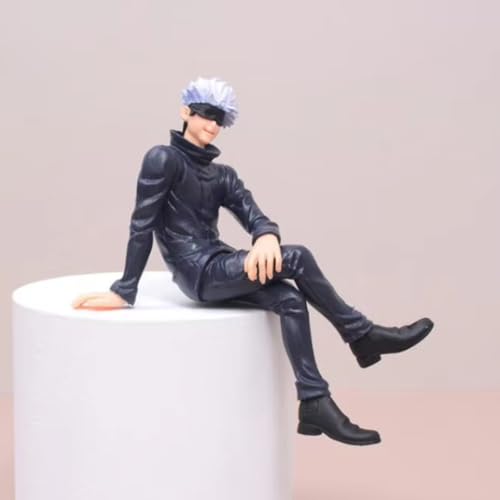 Image of FUNFOB Jujutsu Kaisen Gojo Action Figure Height -13cm Collectible PVC Multicolour | Gojo Noodle Stopper