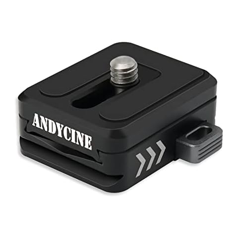 ANDYCINE Kamera Schnellwechselplatte mit Arca-Schlitz 1/4 Schraube Kamera schnellwechselplatte Cover