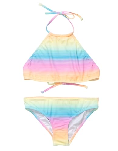 Billabong Girls' Standard Vista Dreamin High Neck Two Piece Swim Set (Little Big Kids)