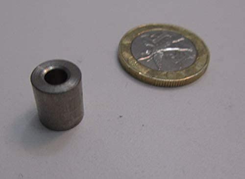 18-8 Stainless Steel Spacer Unthreaded No 8 Screw Size x .375" OD x .166" ID x .437" Length 10 Pcs